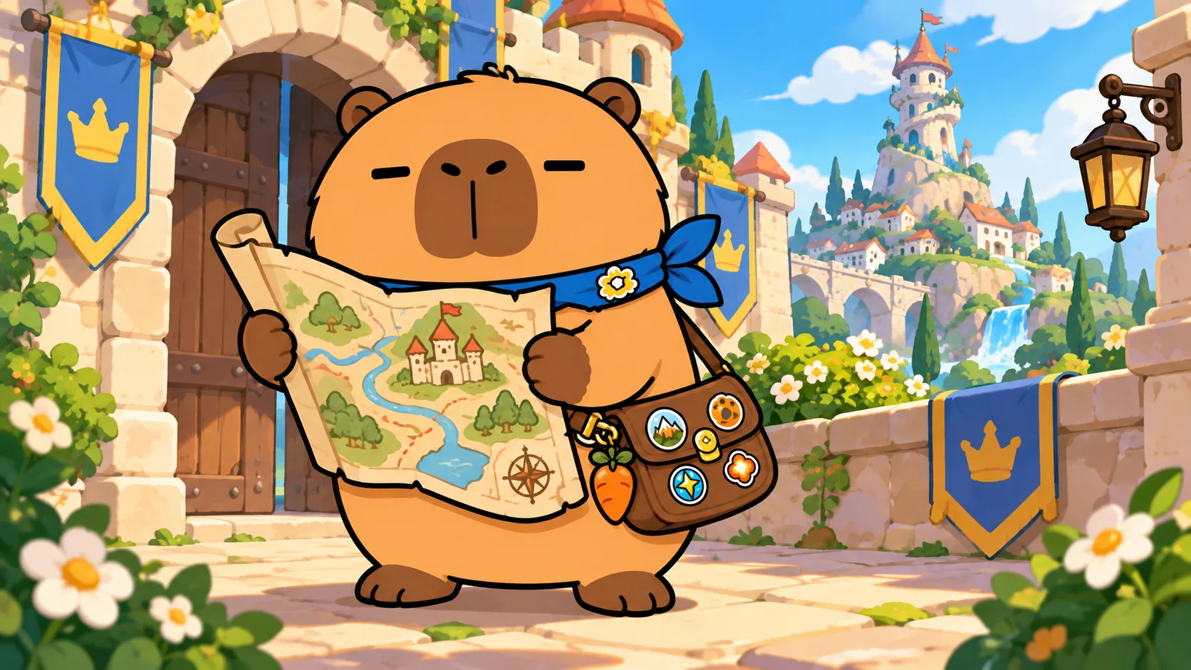 Dada exploring Capy Kingdom